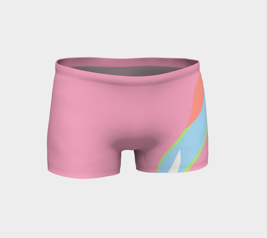 Foxtail Shorts: Bubblegum Pink