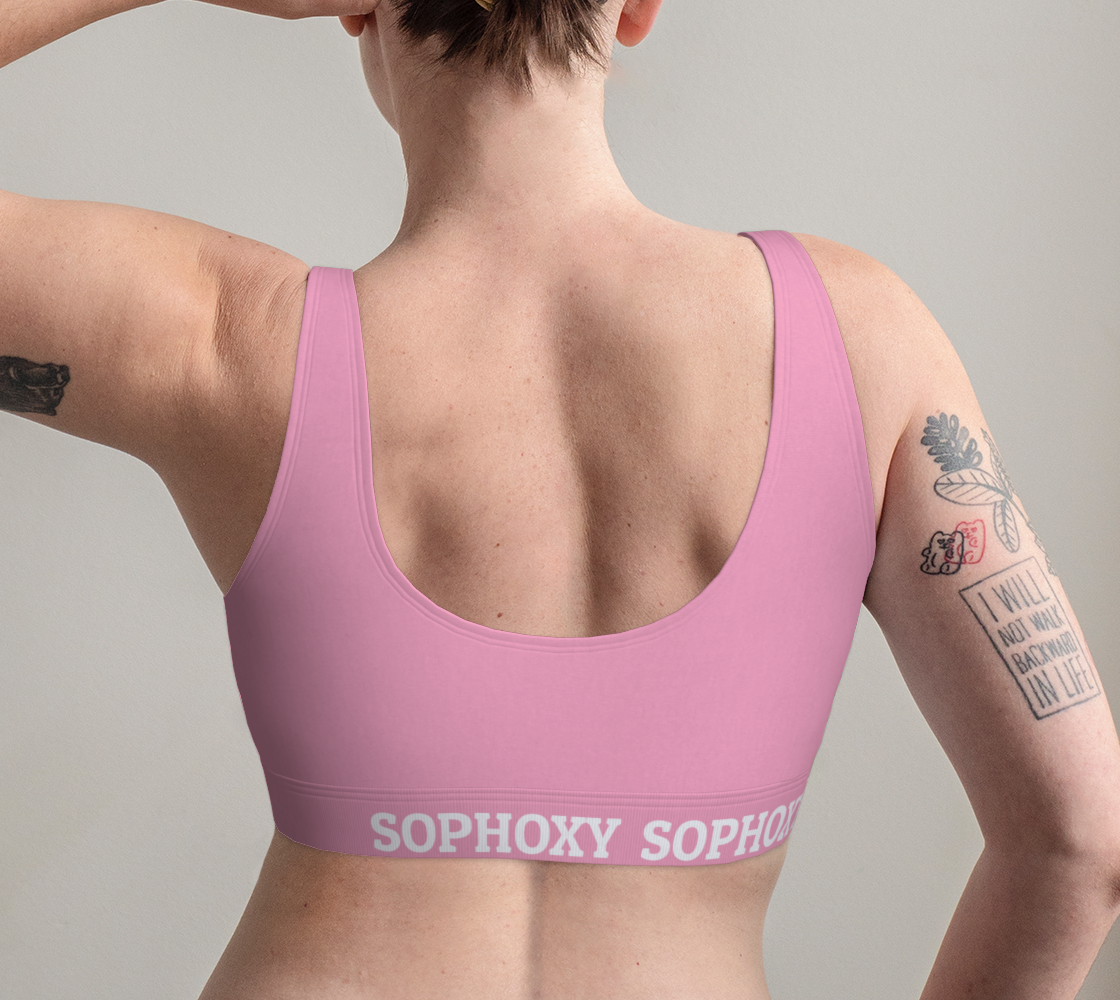 Bralette: Bubblegum Pink