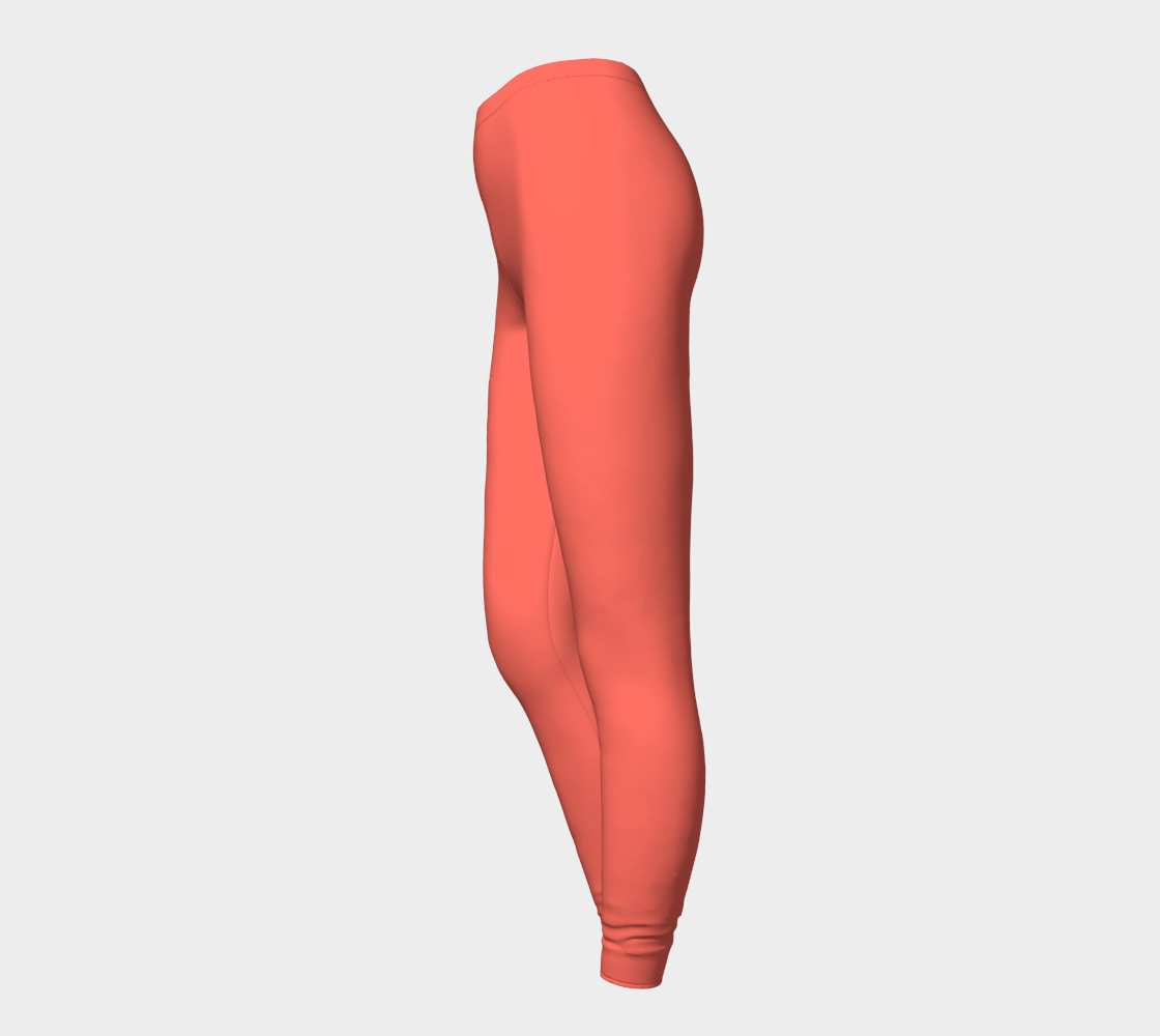 Everyday Leggings: Tropical Coral