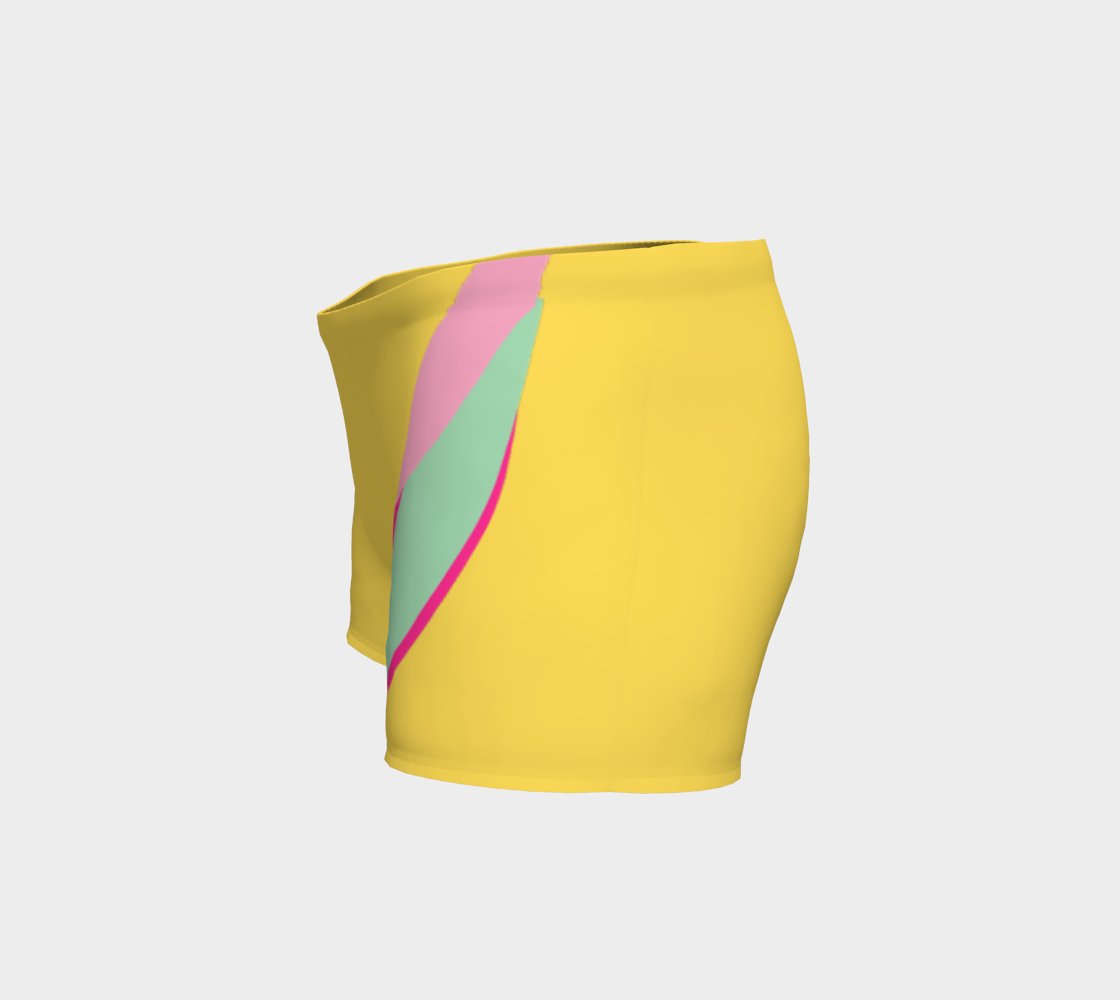 Foxtail Shorts: Sun Yellow