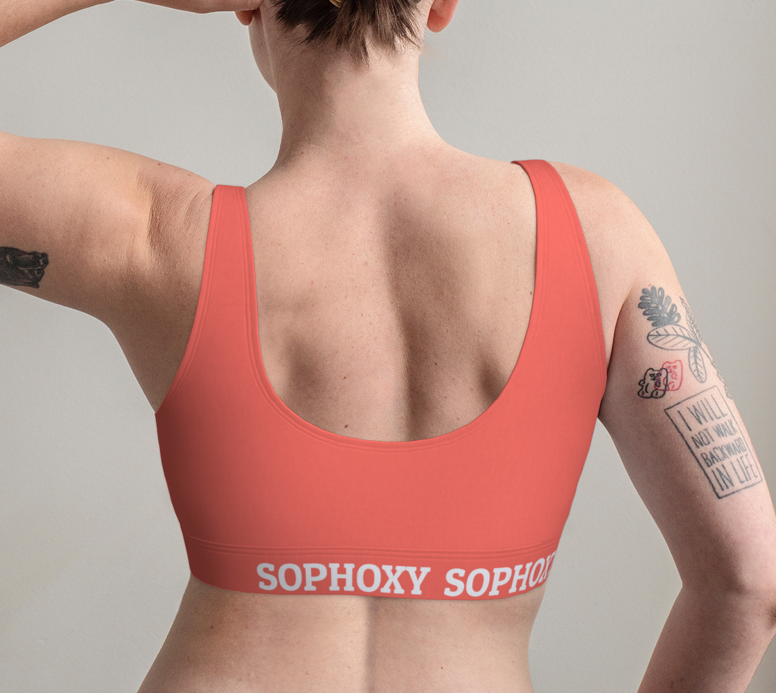 Bralette: Tropical Coral