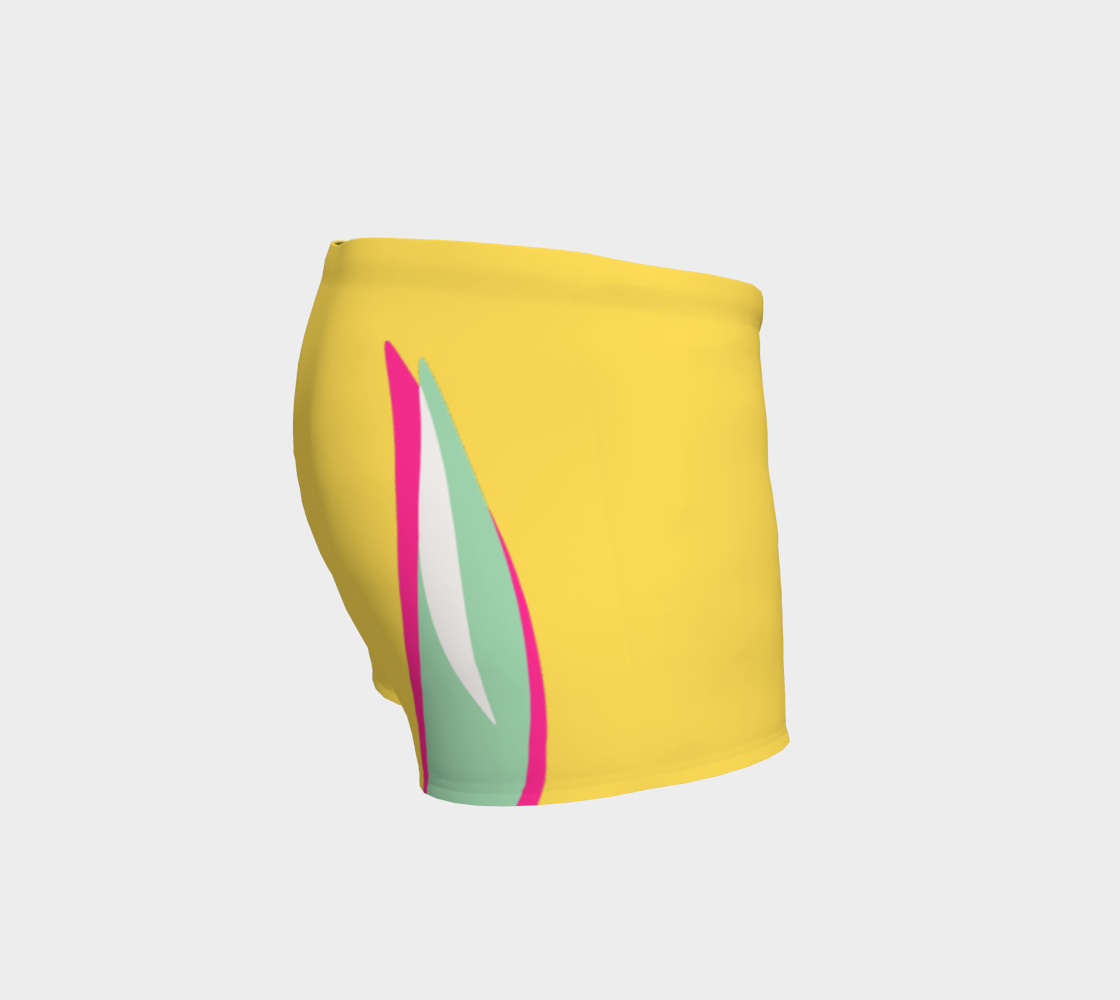 Foxtail Shorts: Sun Yellow