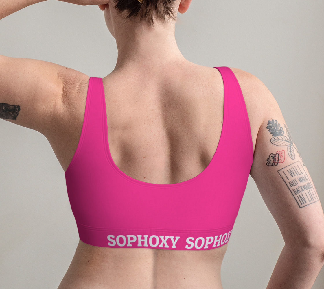 Bralette: Hot Fuchsia