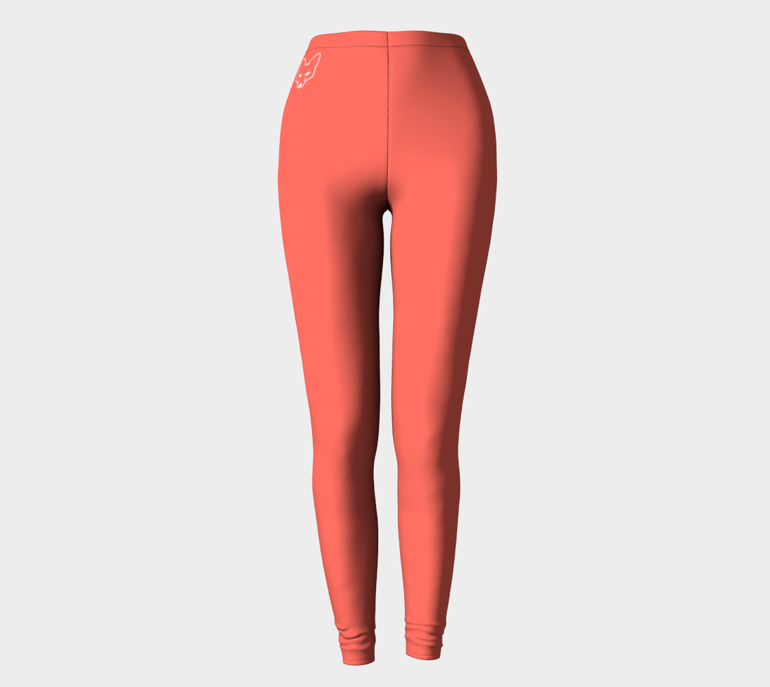 Everyday Leggings: Tropical Coral