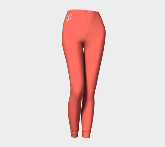 Everyday Leggings: Tropical Coral