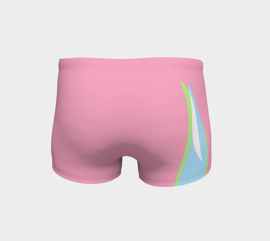 Foxtail Shorts: Bubblegum Pink