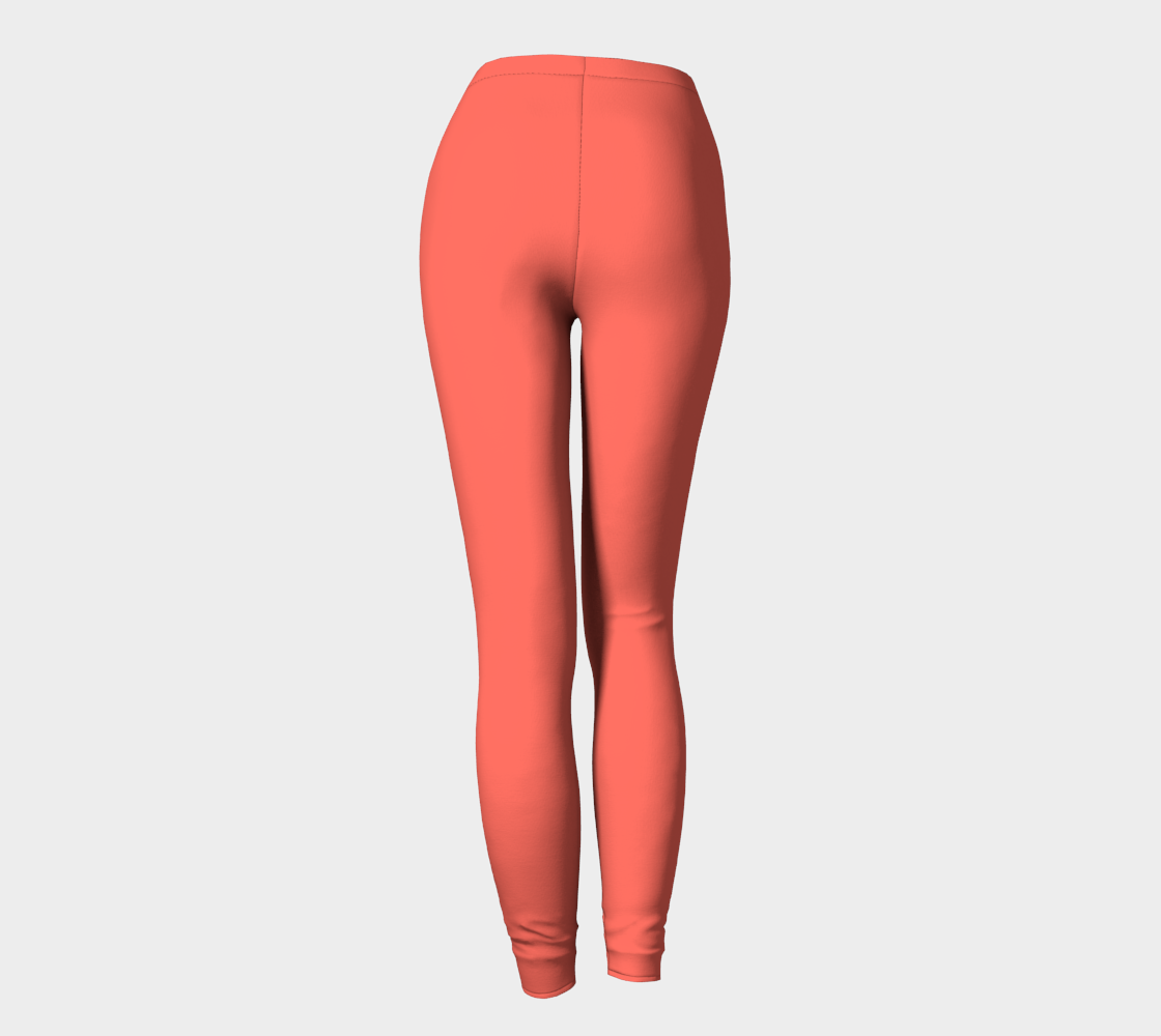Everyday Leggings: Tropical Coral
