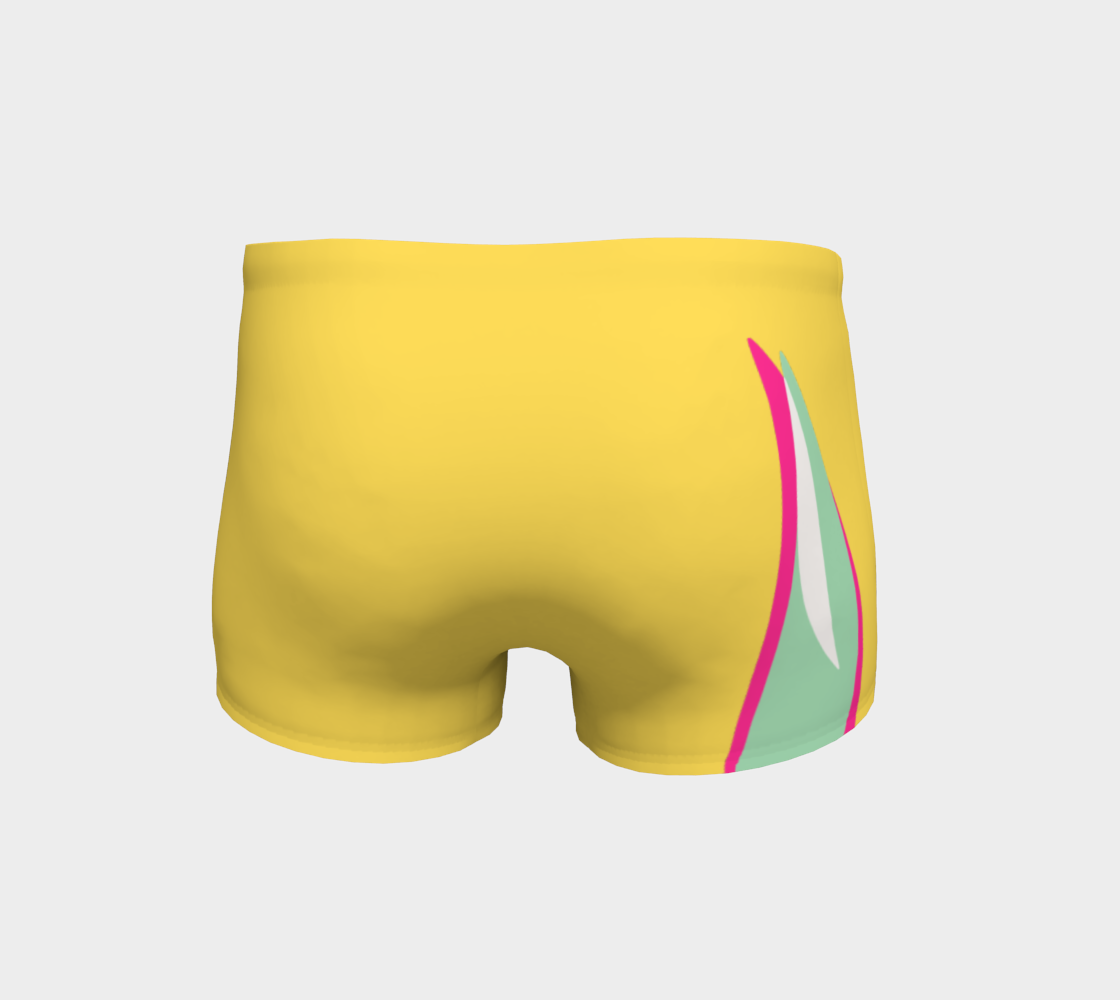Foxtail Shorts: Sun Yellow
